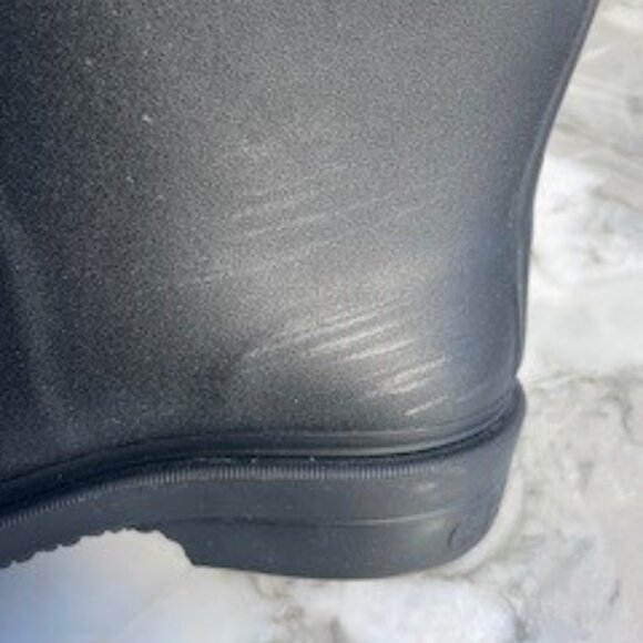 CHANEL Rubber Rain Boots SZ 39 - Picture 9 of 13